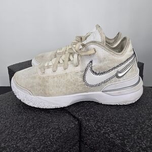 Nike LeBron NXXT Gen White Metallic Silver DR8784-101 Men's 8 Shoes Basketball